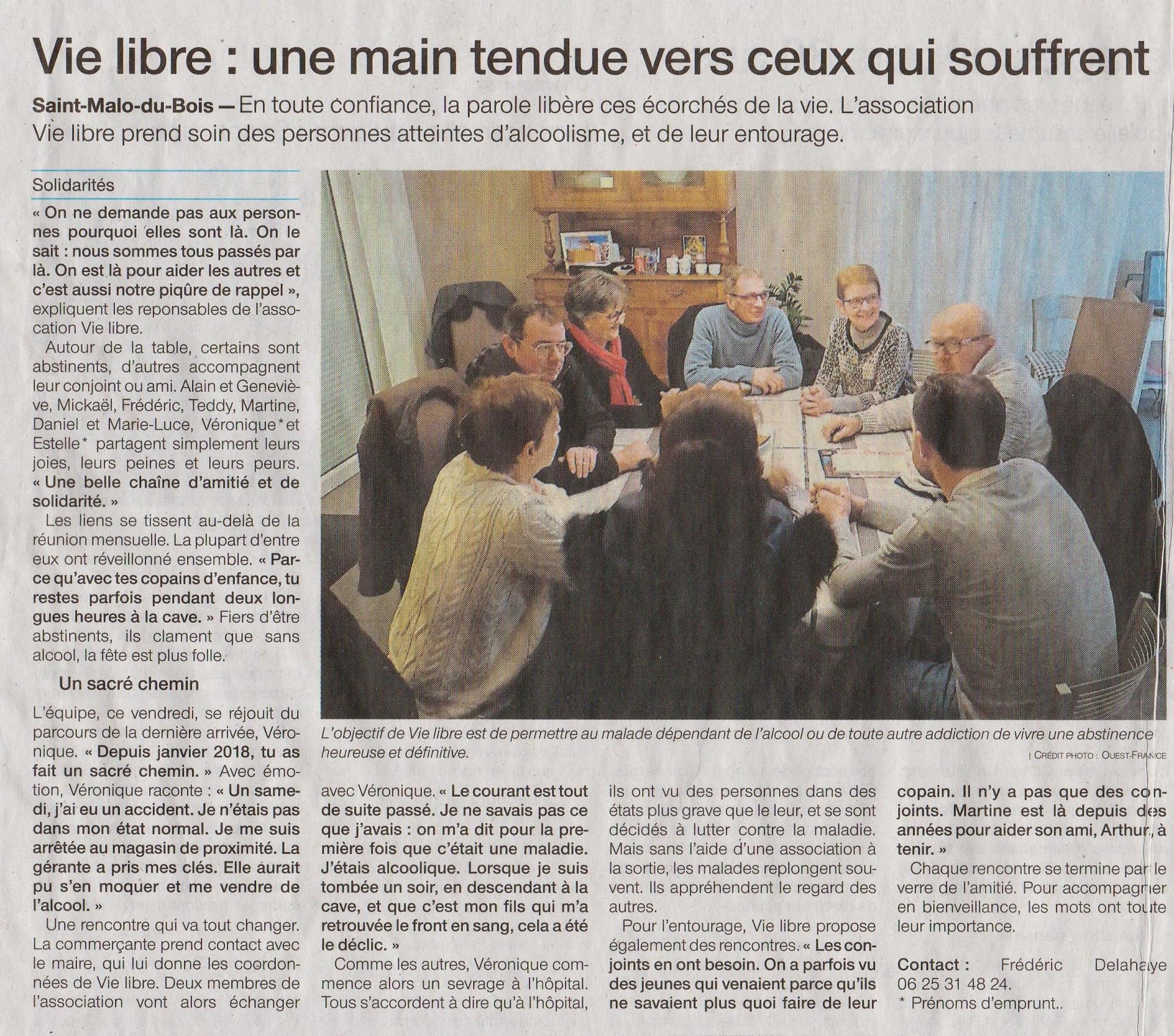 Article vie libre du 22012019